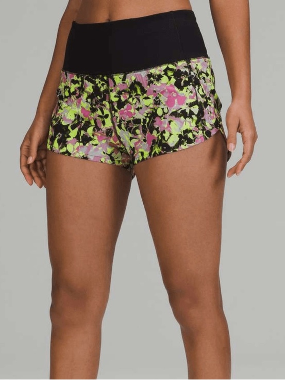Lululemon Speed Up HR Short 2.5"Inflected Highlight Yellow